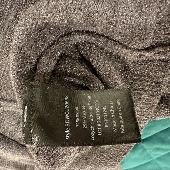 Barefoot Dreams Cozychic Ultralite tie front cardigan with pockets size M EUC - Picture 5 of 8